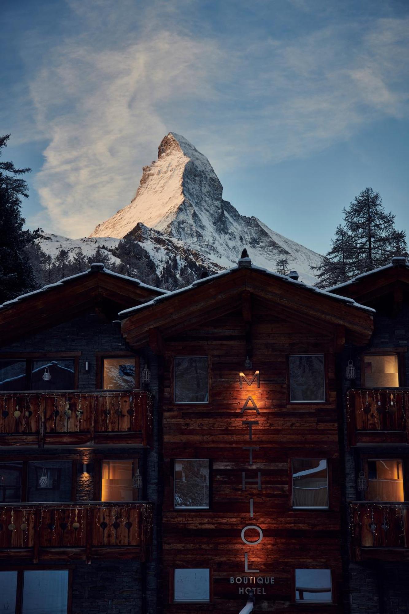Matthiol Boutique Hotel Церматт Экстерьер фото