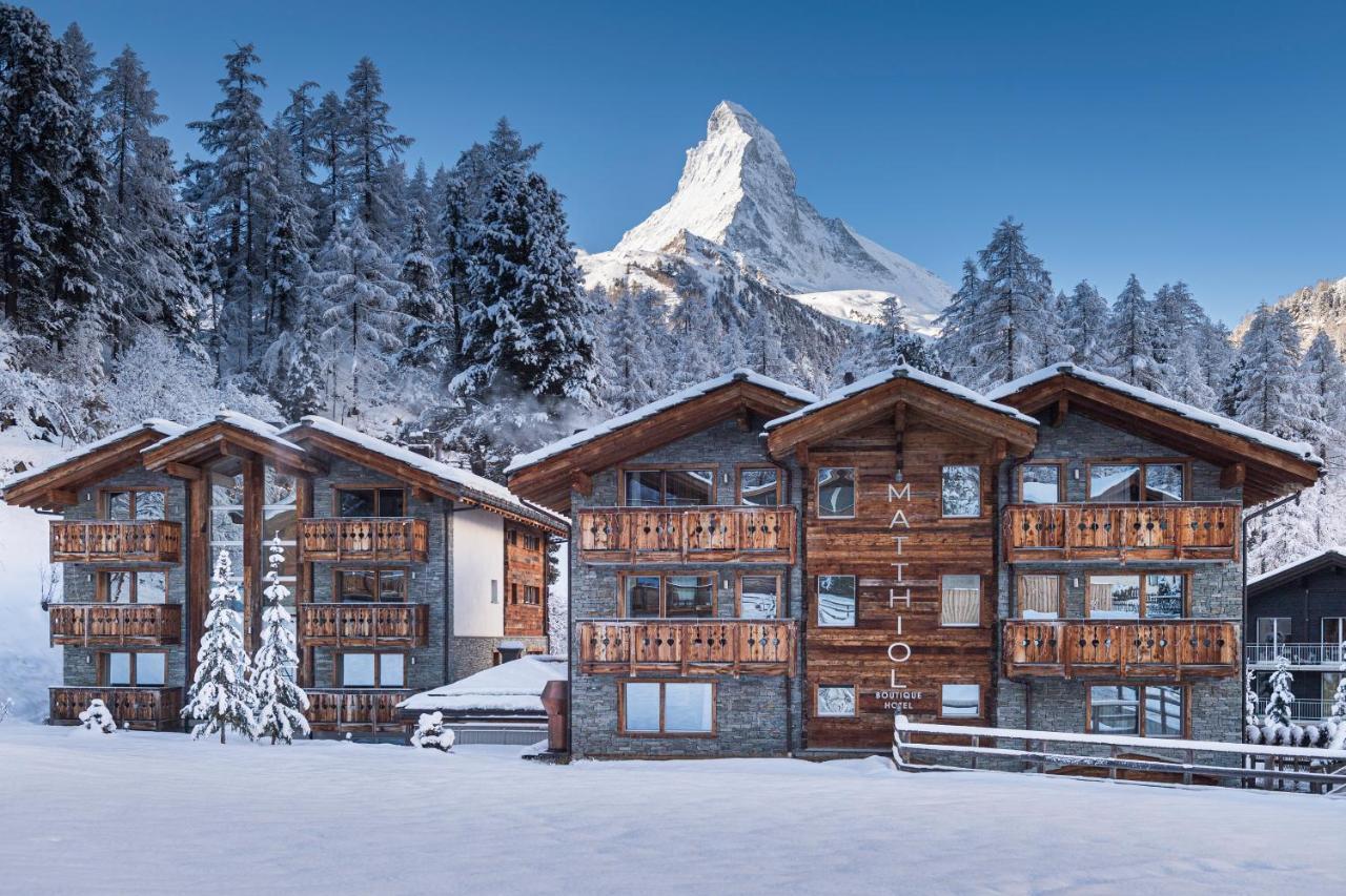 Matthiol Boutique Hotel Церматт Экстерьер фото